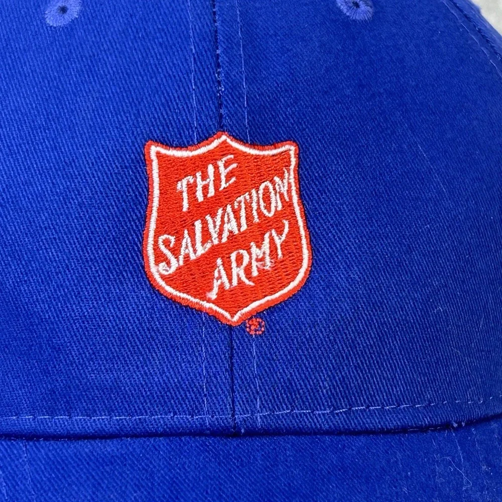Salvation Army Shield Men Blue Hit Wear Baseball Cap Adjustable Cotton OSFA